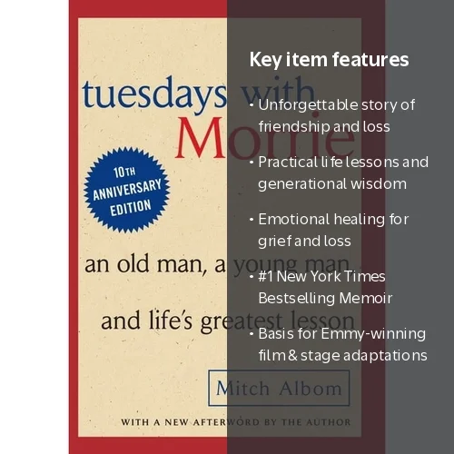 tuesdays with Morrie by Mitch Albom 洋書3本 Mitch Albom, Tuesdays with Morrie, An Old Man, a Young Man, Life's