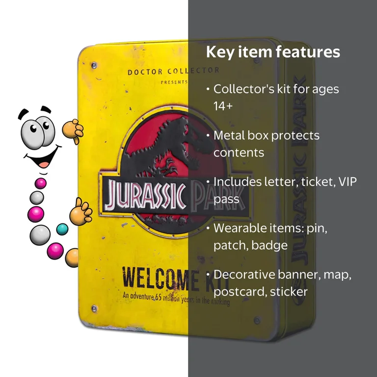 Doctor Collector Jurassic Park Welcome Kit - Memories & Collector