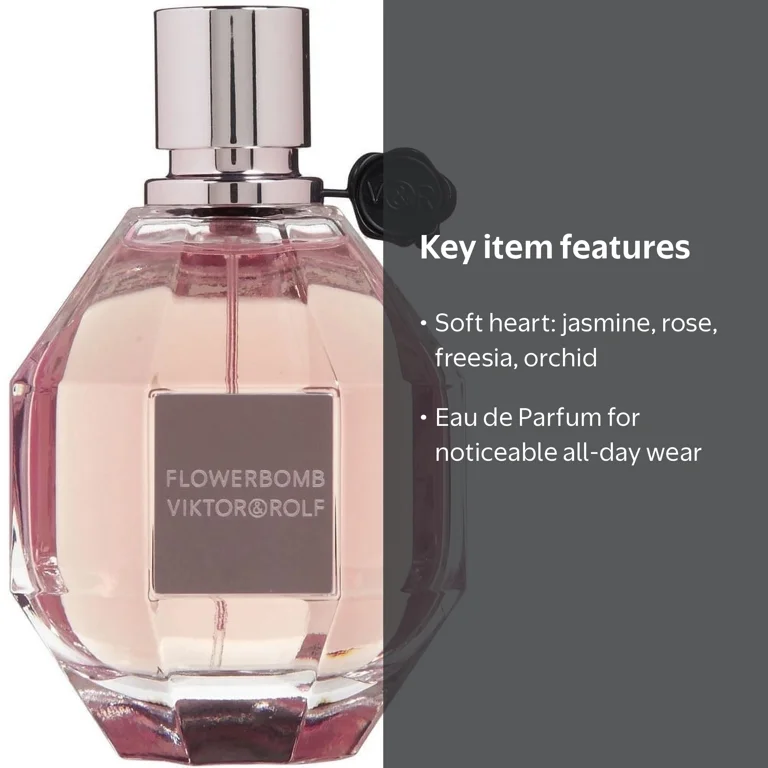 Viktor & Rolf Flowerbomb Eau de Parfum for Women, Floral Oriental