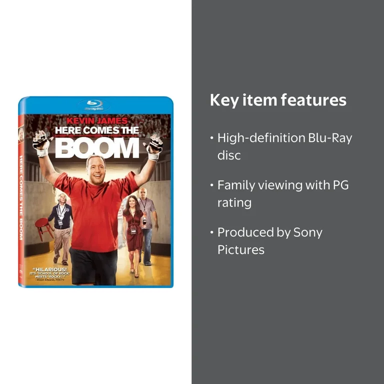 ｢THE BOOM FINAL｣Premium Box Blu-ray Here Comes the Boom (Blu-Ray) - Walmart.com