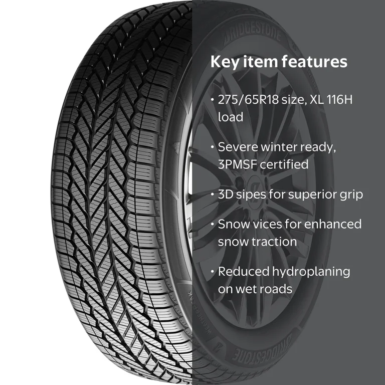 Bridgestone Weatherpeak All Weather 275/65R18 116H XL Passenger