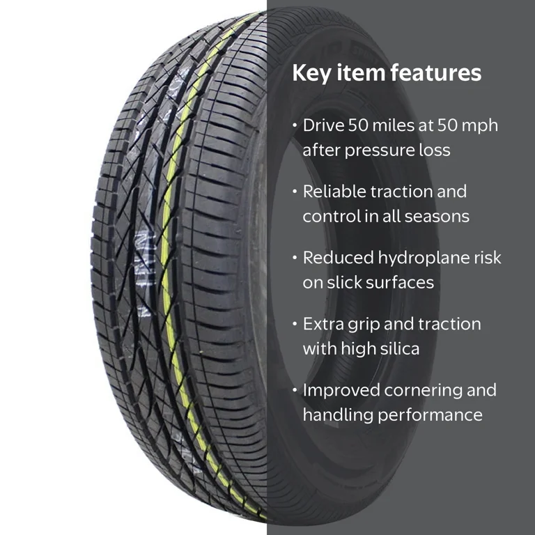 Bridgestone, Passenger Tire, All Season, 245/50R19, XL - Walmart.com