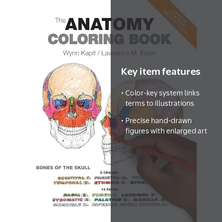 Wynn Kapit, The Anatomy Coloring Book, ISBN 9780321832016