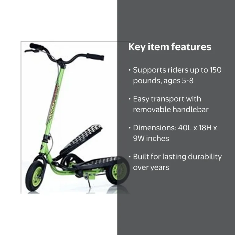 アッキー　twins10oz Zike Z100-6415 Green Scooter - Walmart.com
