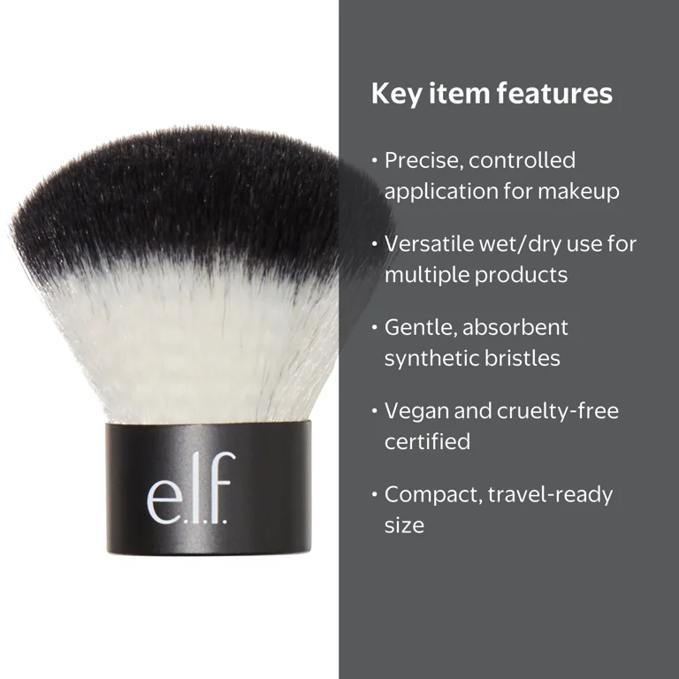 e.l.f. Kabuki Face Brush - Walmart.com