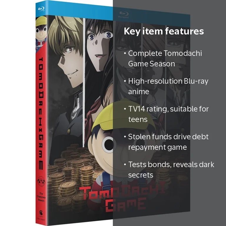 Tomodachi Game: The Complete Season (Blu-ray) - Walmart.com