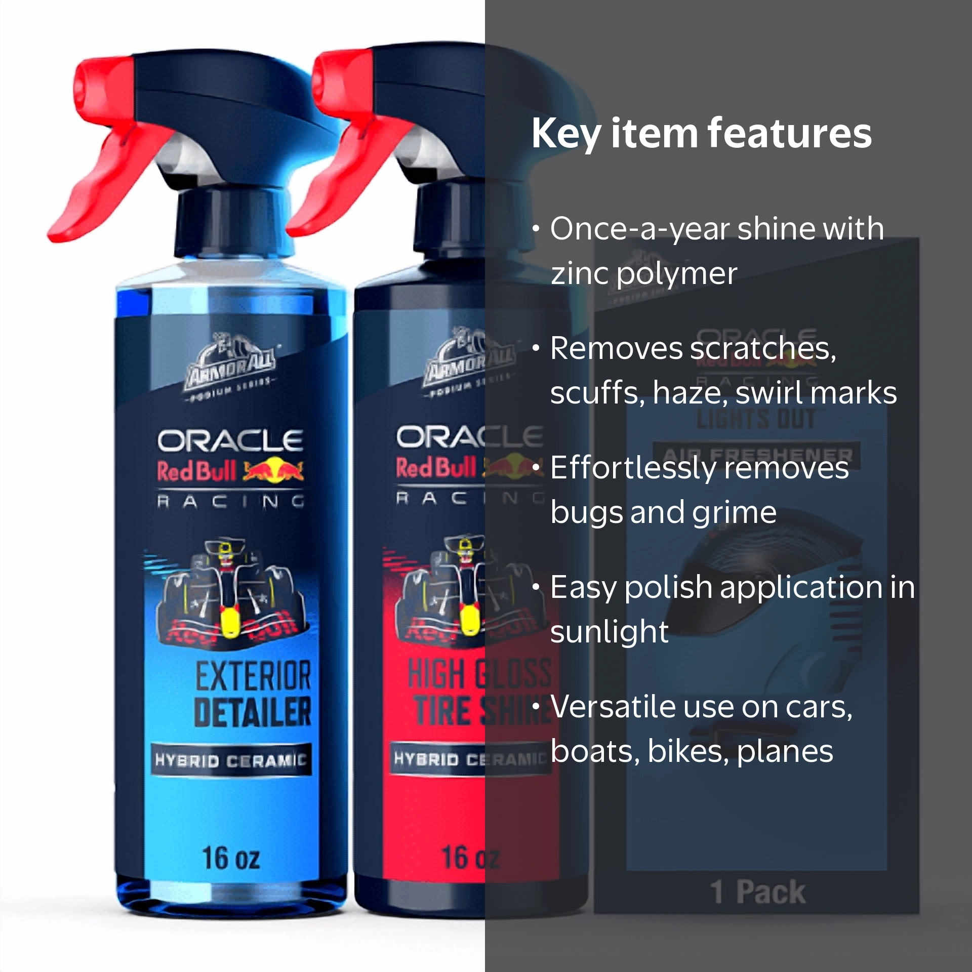 Armor All Podium Series Exterior Detailing Kit with Bonus Lights