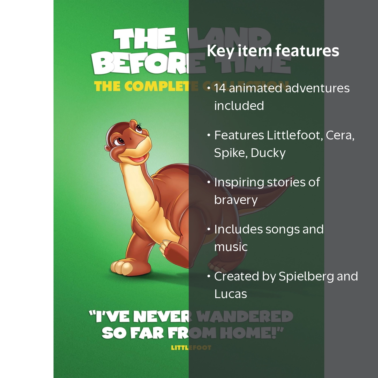 SDS, Land Before Time: The Complete Collection, DVD, G - Walmart.com