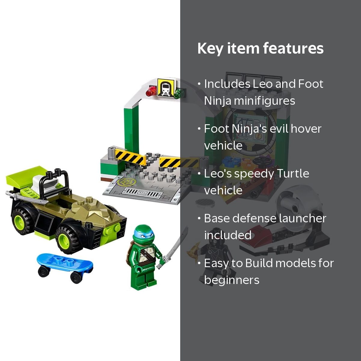 LEGO Juniors 10669 - Turtle Lair - Walmart.com