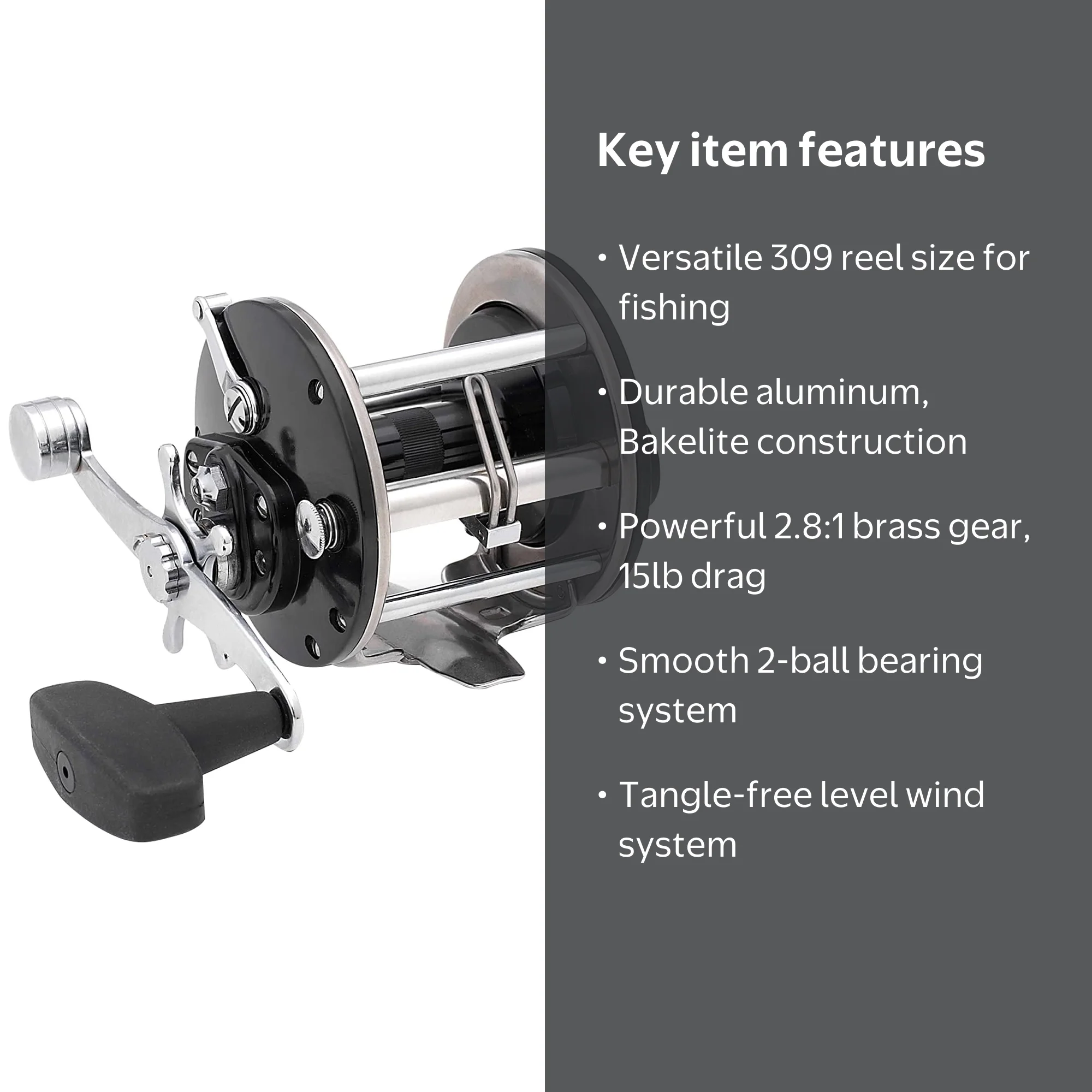 PENN Saltwater Rear Drag General Purpose Level Wind Conventional