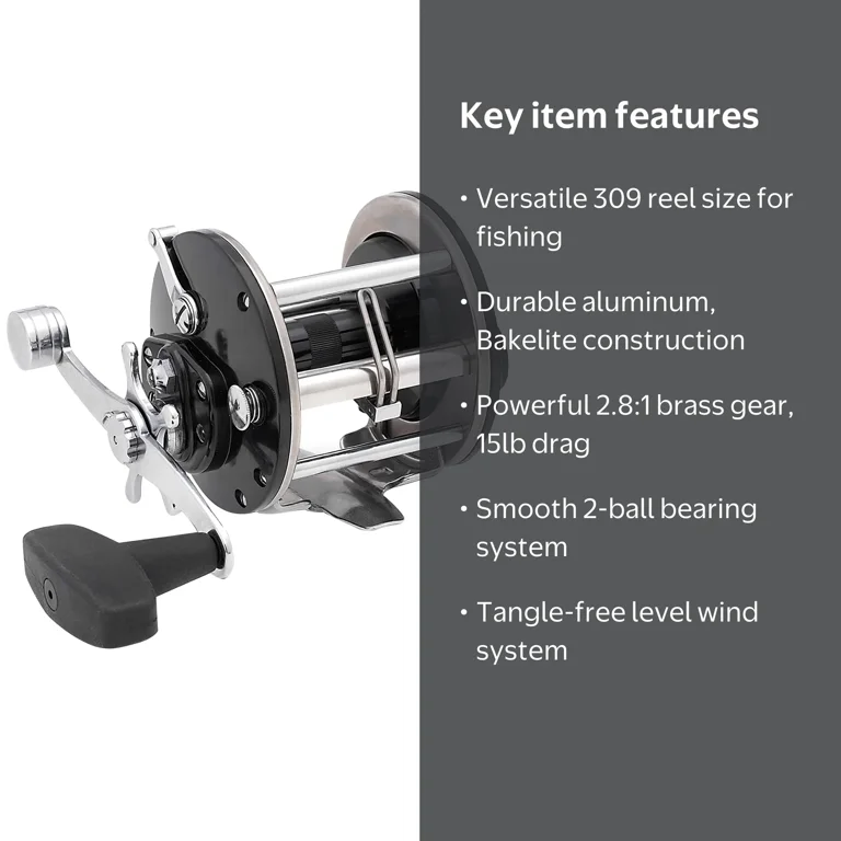 PENN Saltwater Rear Drag General Purpose Level Wind Conventional