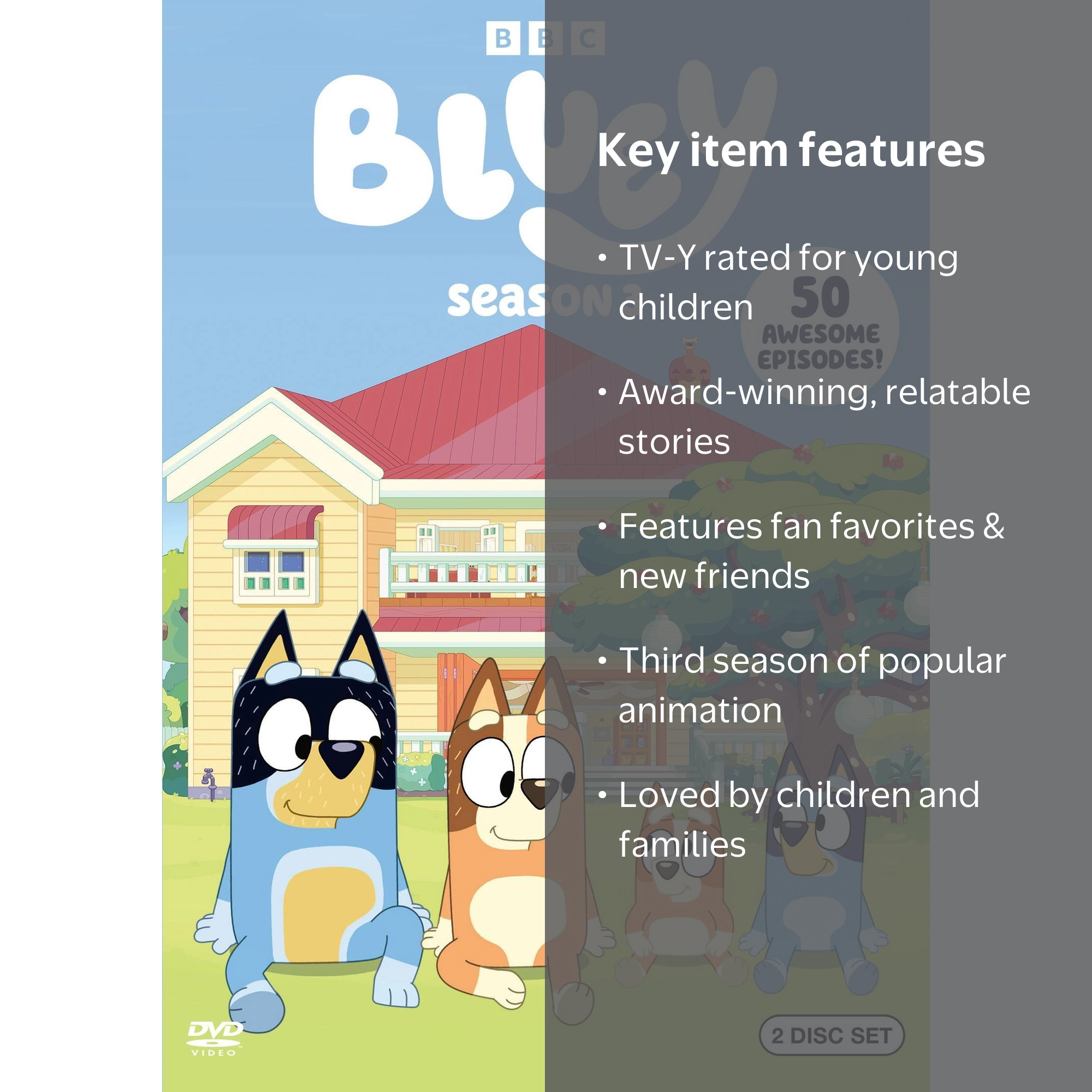 Bluey: Season 3 (DVD) - Walmart.com