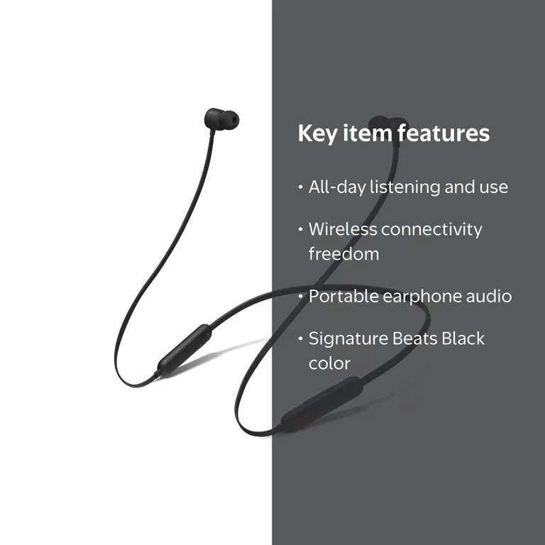 Beats by Dr. Dre, Wireless Earphones, Beats Flex, All-Day, Black
