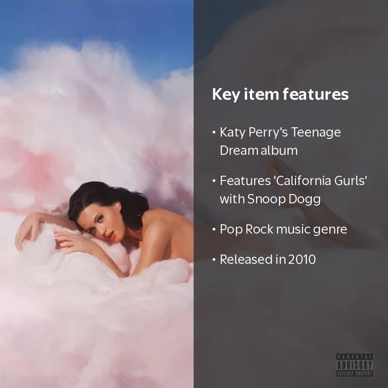 Capitol, Katy Perry, Teenage Dream, CD, 2010 Album, Music