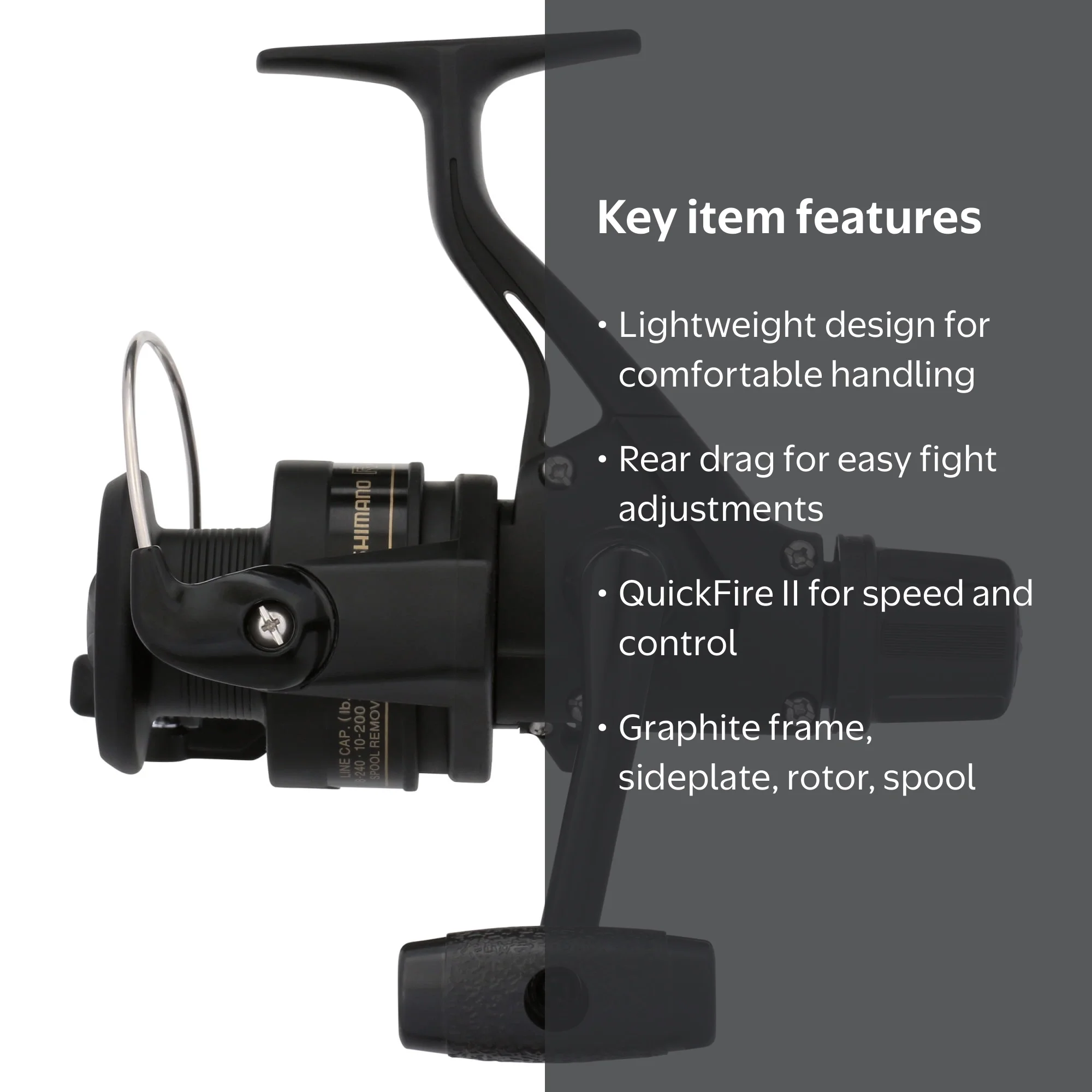Shimano Fishing IX4000R RDRG BOX Spinning Reels Rear Drag