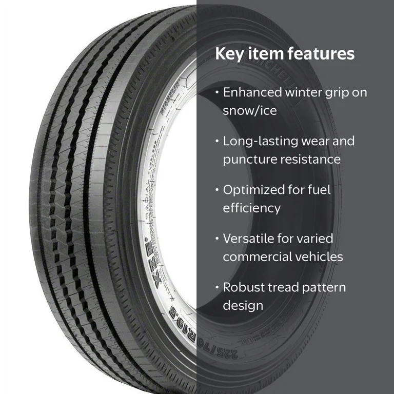 Michelin XZE 275/80R22.5 149W Winter Commercial Tire - Walmart.com