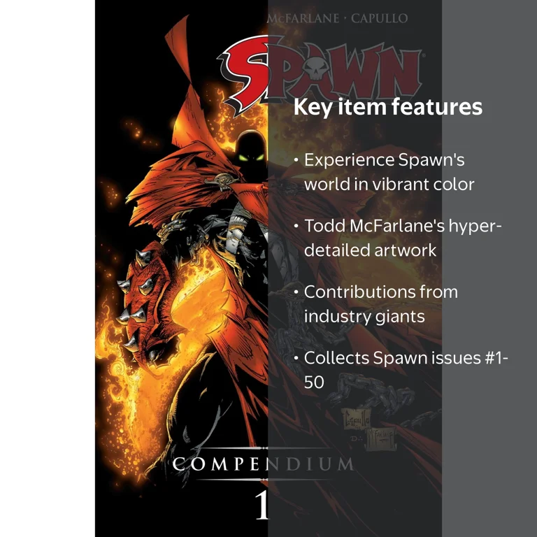 Spawn Compendium Color Ed. Volume 1, Todd McFarlane, Paperback