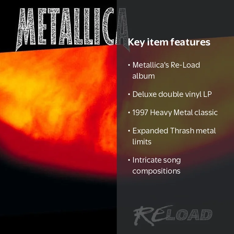 Metallica - Re-Load - Music & Performance - Vinyl - Walmart.com