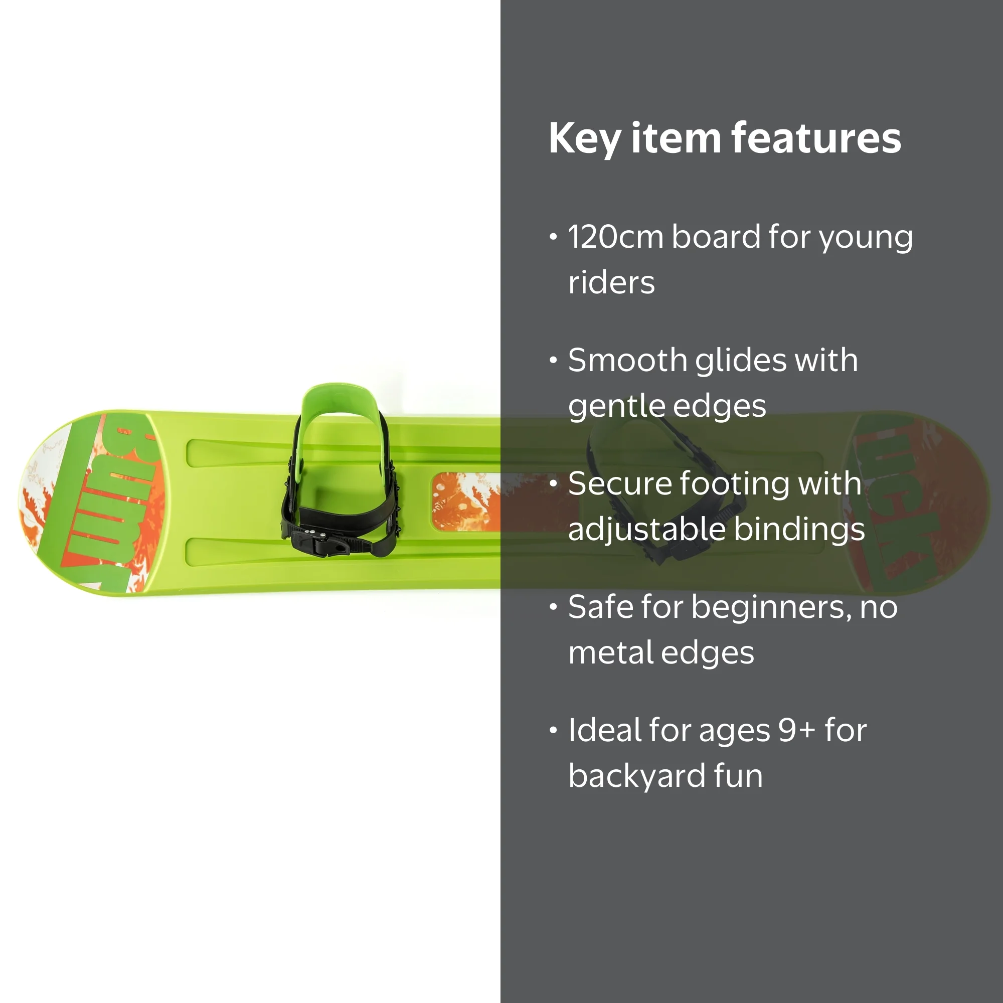 Lucky Bums Kids Boys Girls Youth Beginner Snowboard, Children's