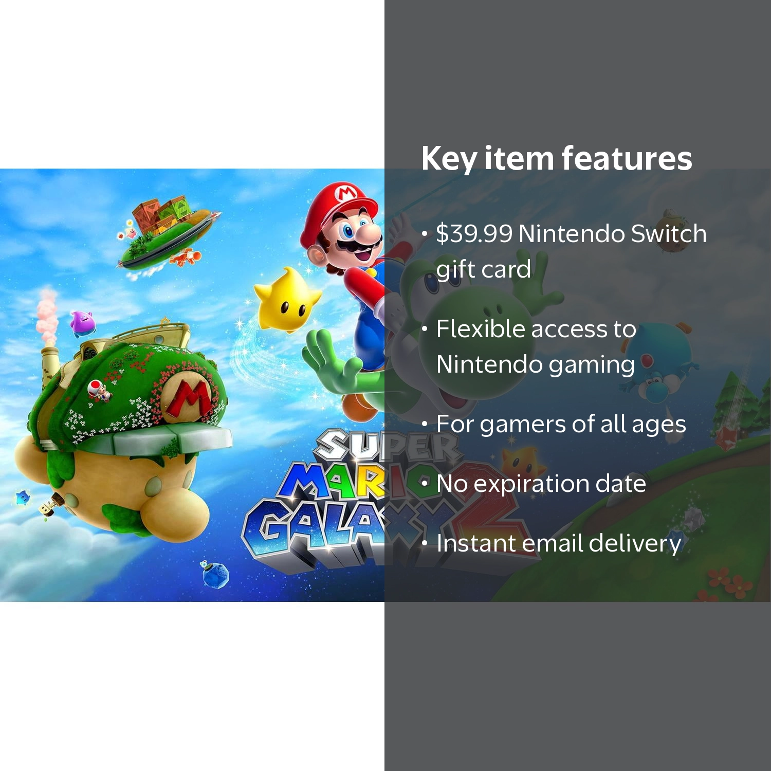 Super Mario Galaxy 2 - Nintendo Switch [Digital] - Walmart.com