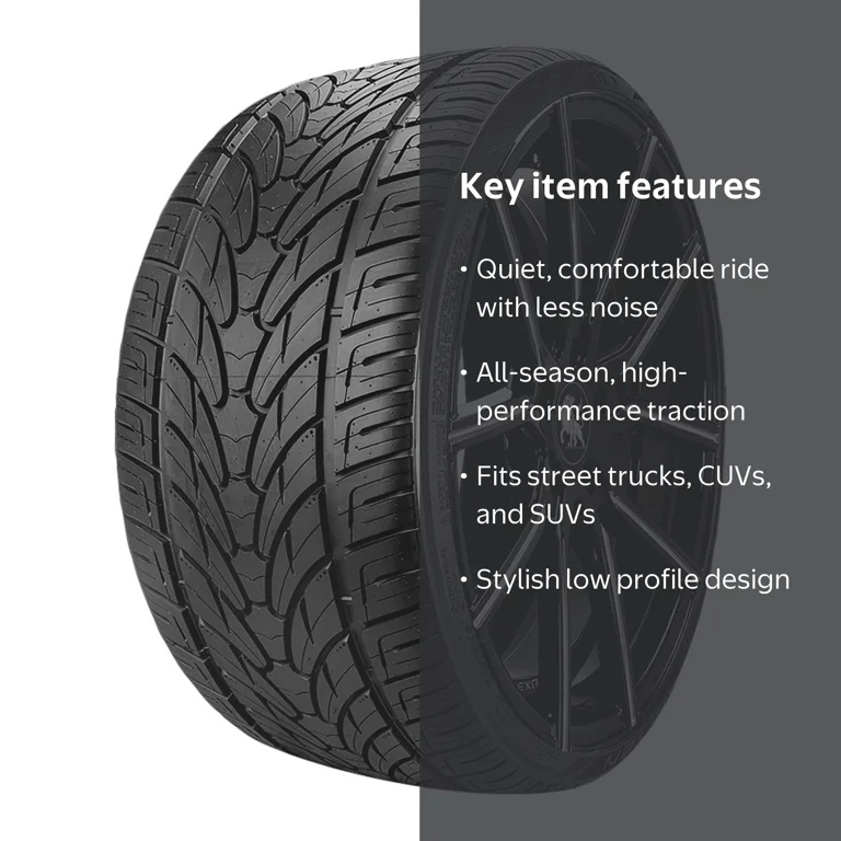 Lionhart LH-TEN Performance Tire, 295/30R22 103W XL, All Season