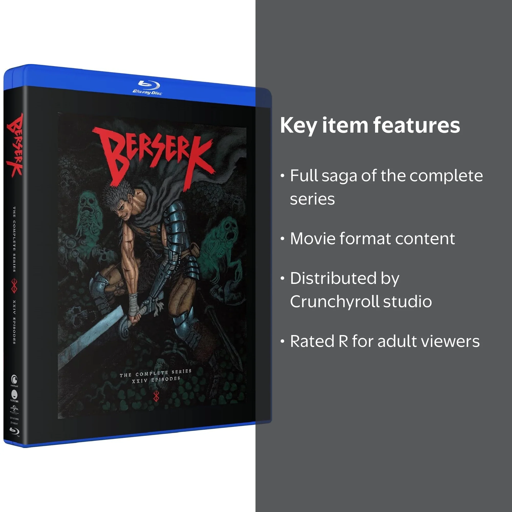 Berserk: The Complete Series - Walmart.com