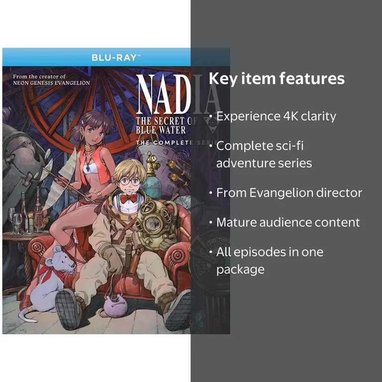 Nadia: The Secret Of Blue Water: The Complete Series - Walmart.com