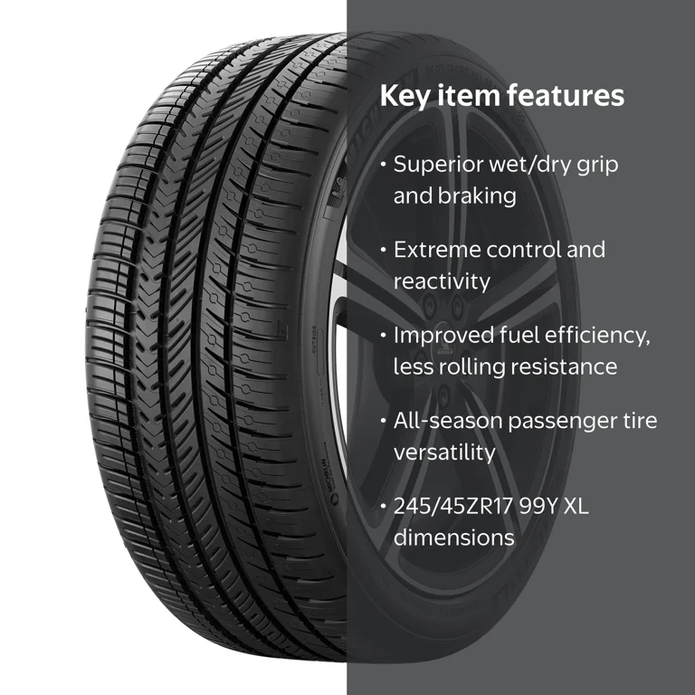 Michelin Pilot Sport All Season 4 All Season 245/45ZR17 99Y XL