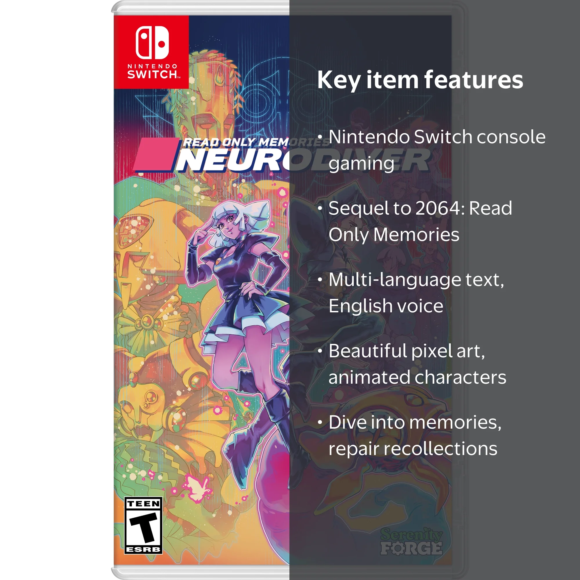 Read Only Memories: Neurodiver - Nintendo Switch - Walmart.com
