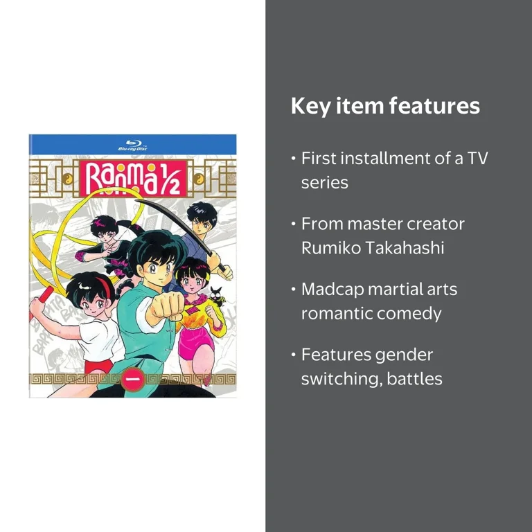 Warner Bros, TV Series Set 1, Ranma 1/2: Martial Arts Romantic