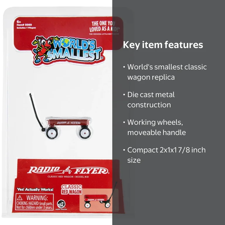 Super Impulse, World's Smallest Radio Flyer Wagon, Model #18