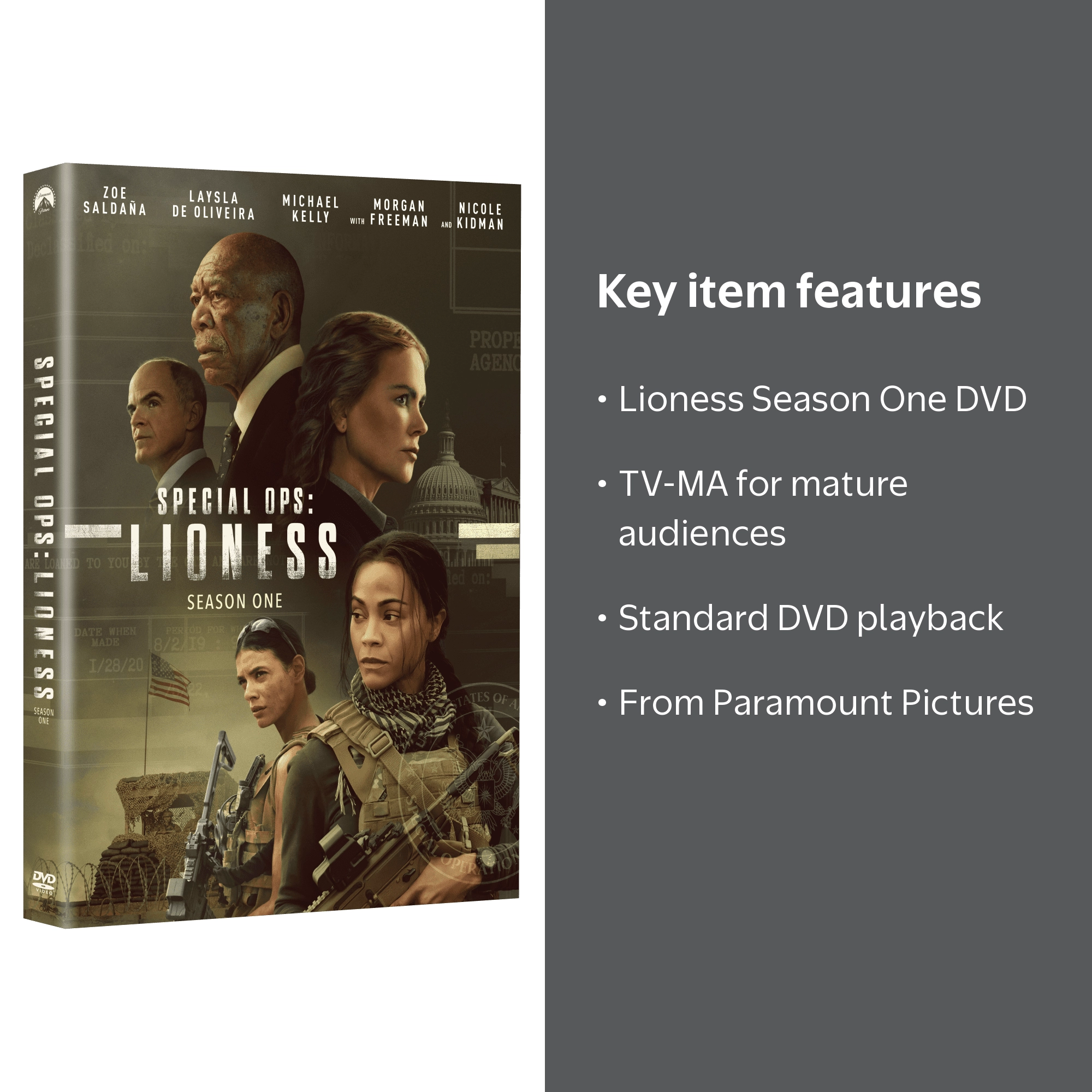 Special Ops: Lioness - Season One (DVD) - Walmart.com