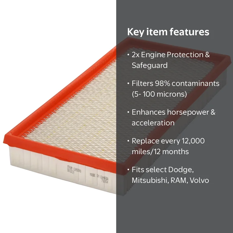 FRAM Extra Guard Engine Air Filter - Replacement Interval