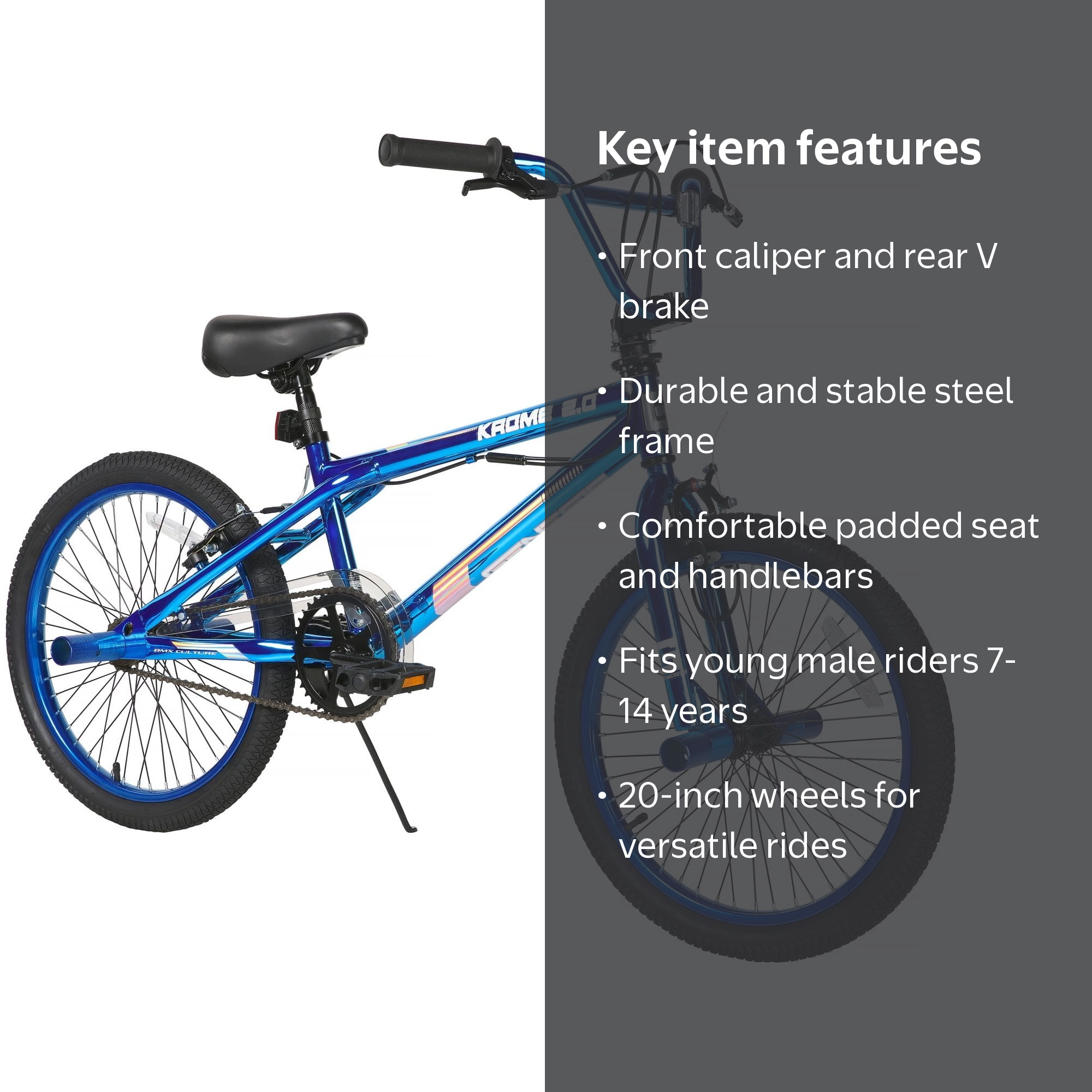 Dynacraft Krome BMX Bike, 20