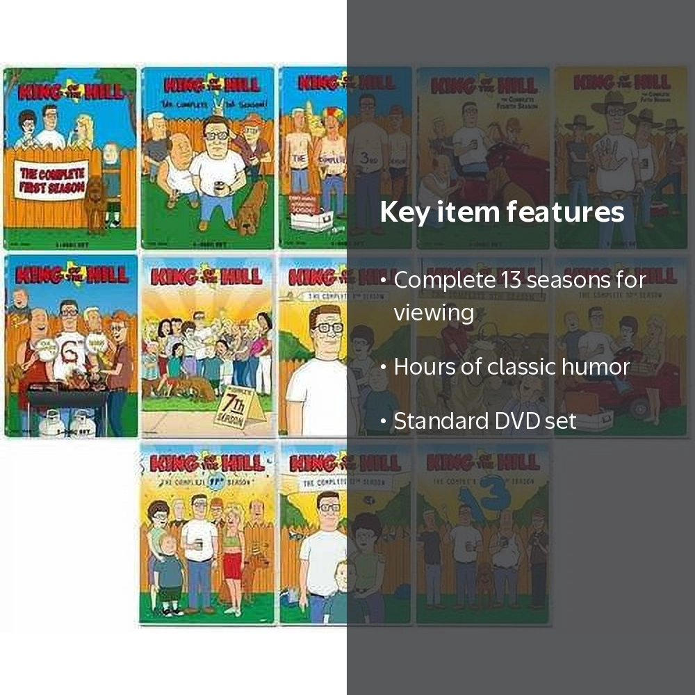 King of the Hill Complete Series Set Box, Seasons 1-13 (DVD