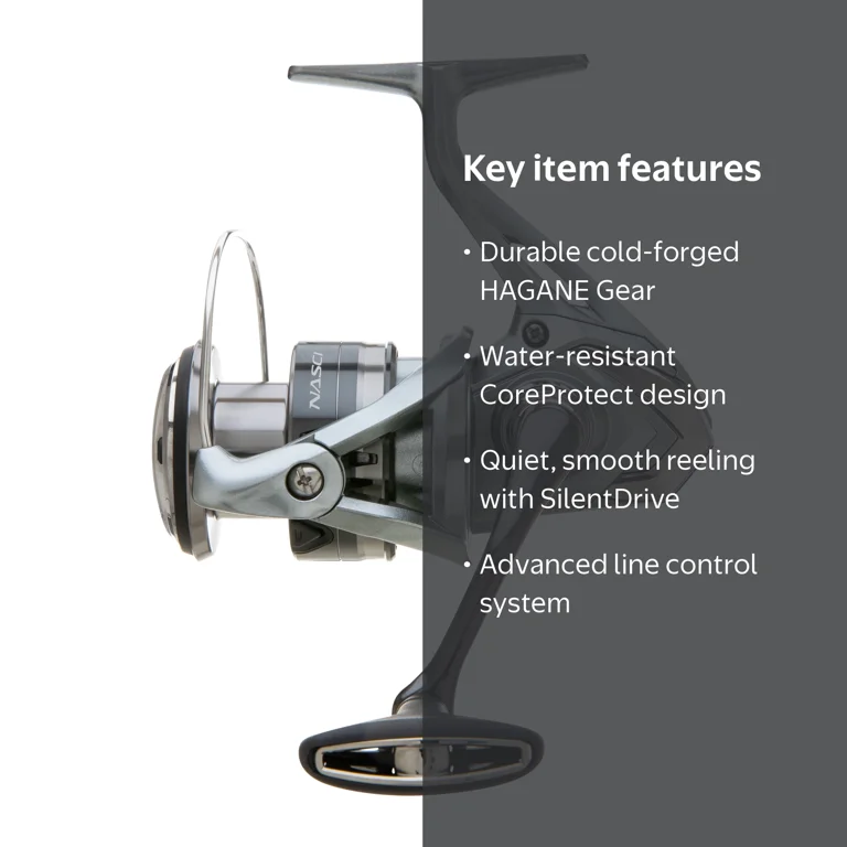 Shimano NASCI C3000HG FC Saltwater Spinning Fishing Reel - Walmart.com