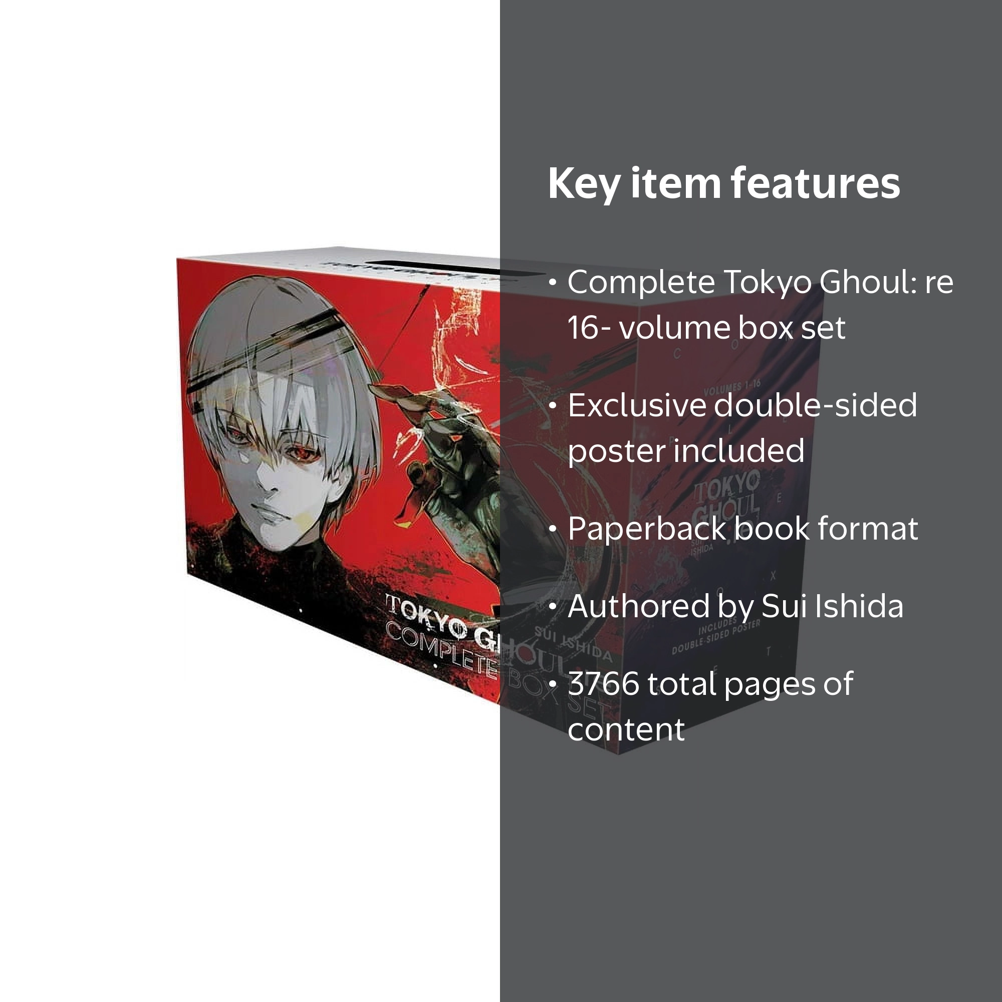 Tokyo Ghoul: Re Complete Box Set Vols. 1-16, Paperback - Walmart.com