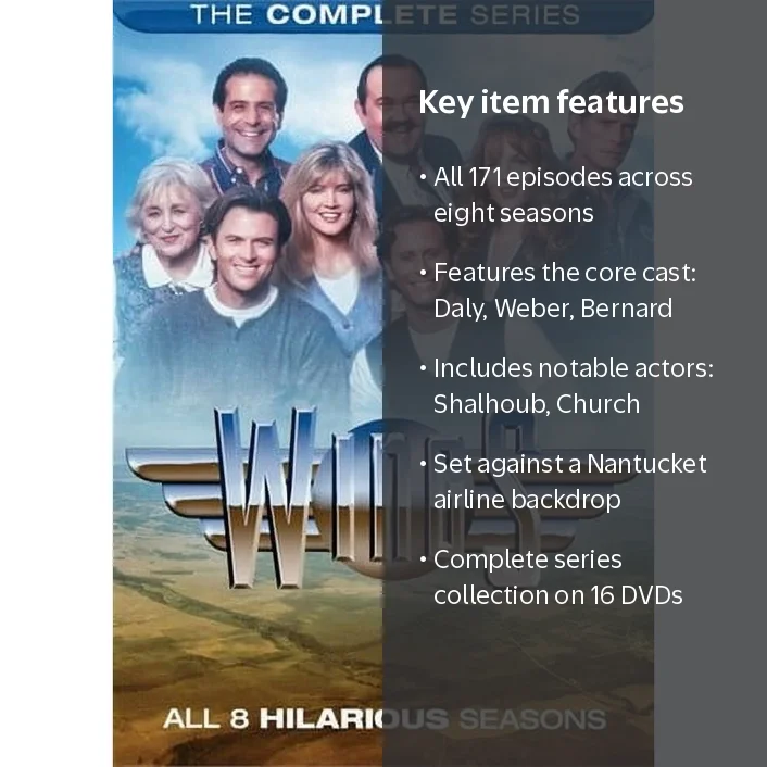 Mill Creek Classic TV Comedy: Wings - The Complete Series (DVD