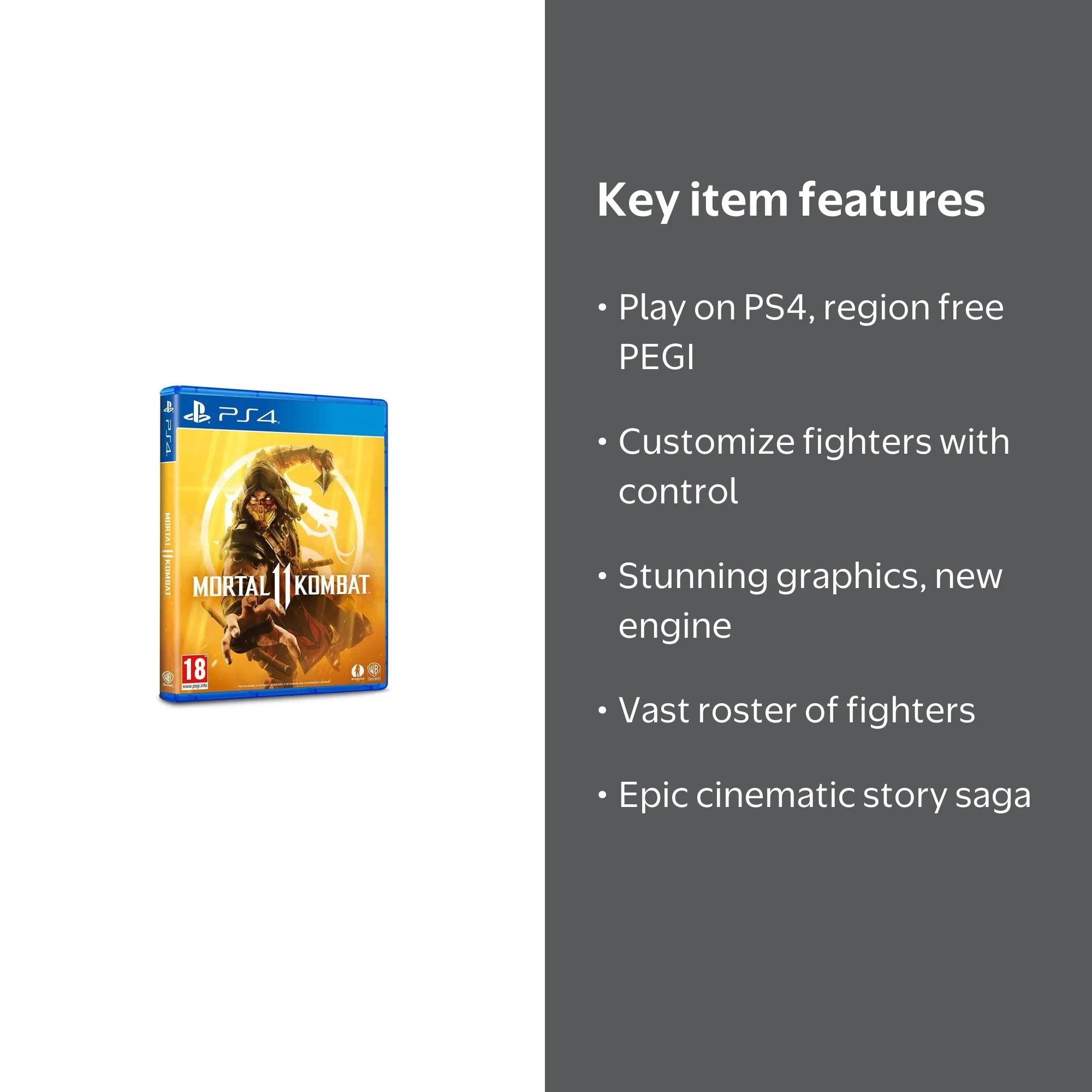 Mortal Kombat 11 Ultimate - PlayStation 4 - EU Import, Region Free