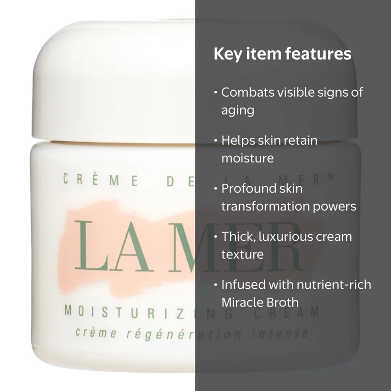 La Mer Soft Creme Face Moisturizer, Deep Hydration, 2 oz - Walmart.com