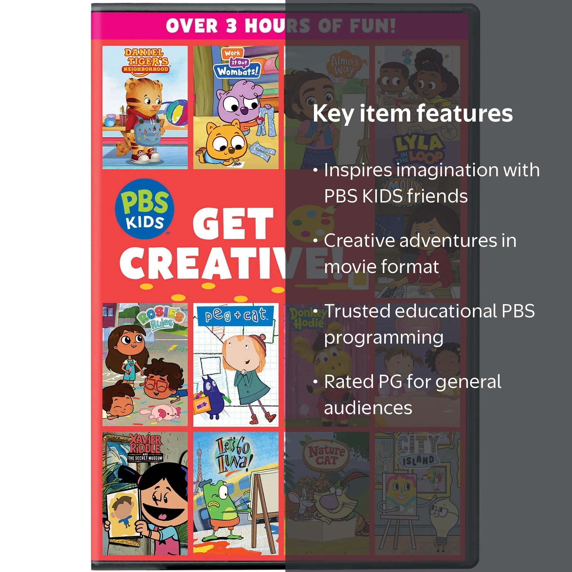 PBS KIDS, Get Creative!, Art & Creativity Activity Book, Model