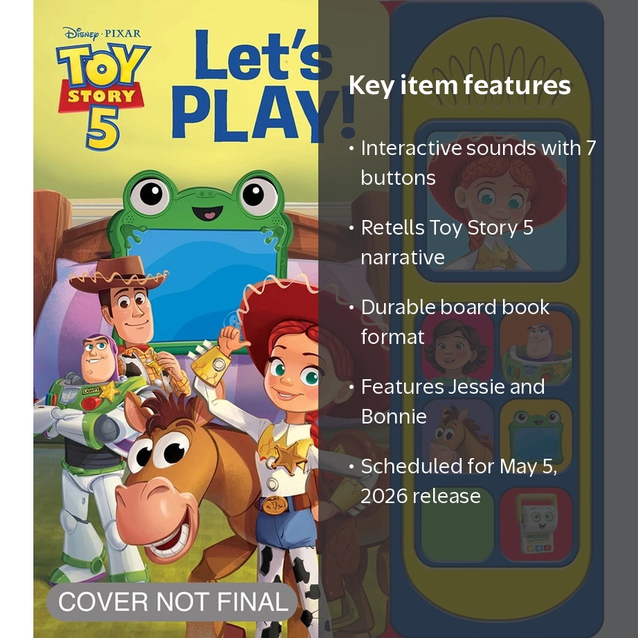 Disney Pixar Toy Story 5: Let's Play! Sound Book (Media tie-in
