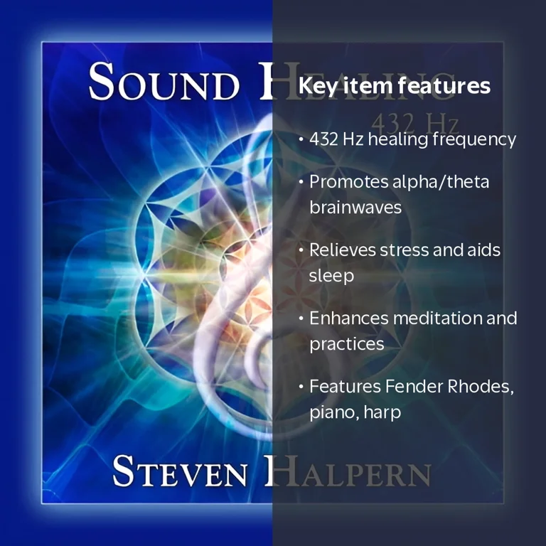 Steven Halpern's Inn, Sound Healing CD, 432 Hz, Meditation Music