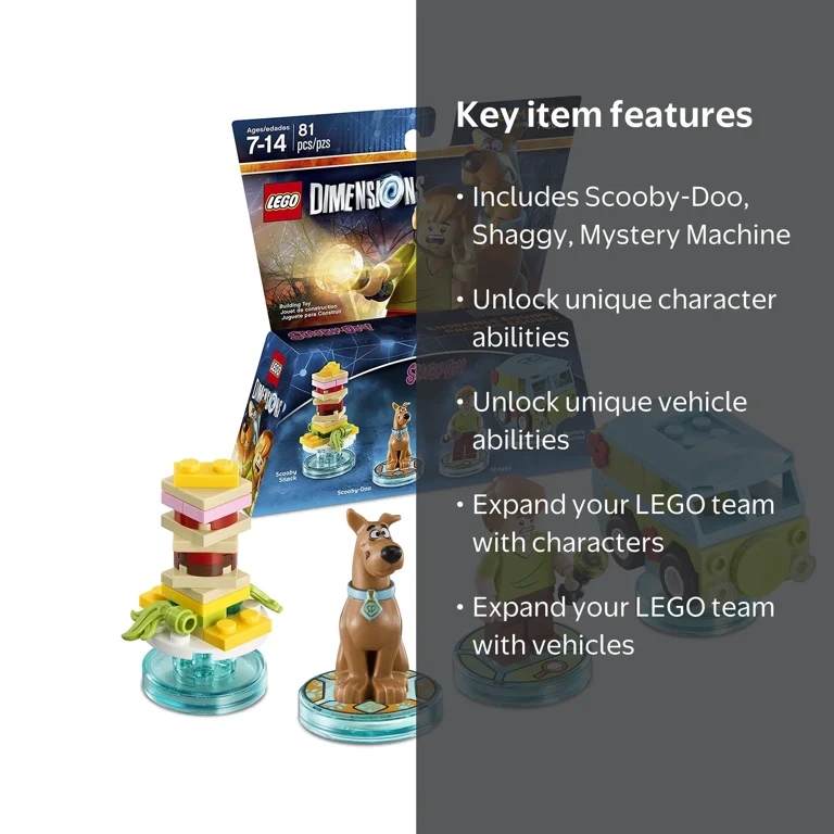 LEGO Dimensions Scooby-Doo Team Pack with Shaggy and Mystery