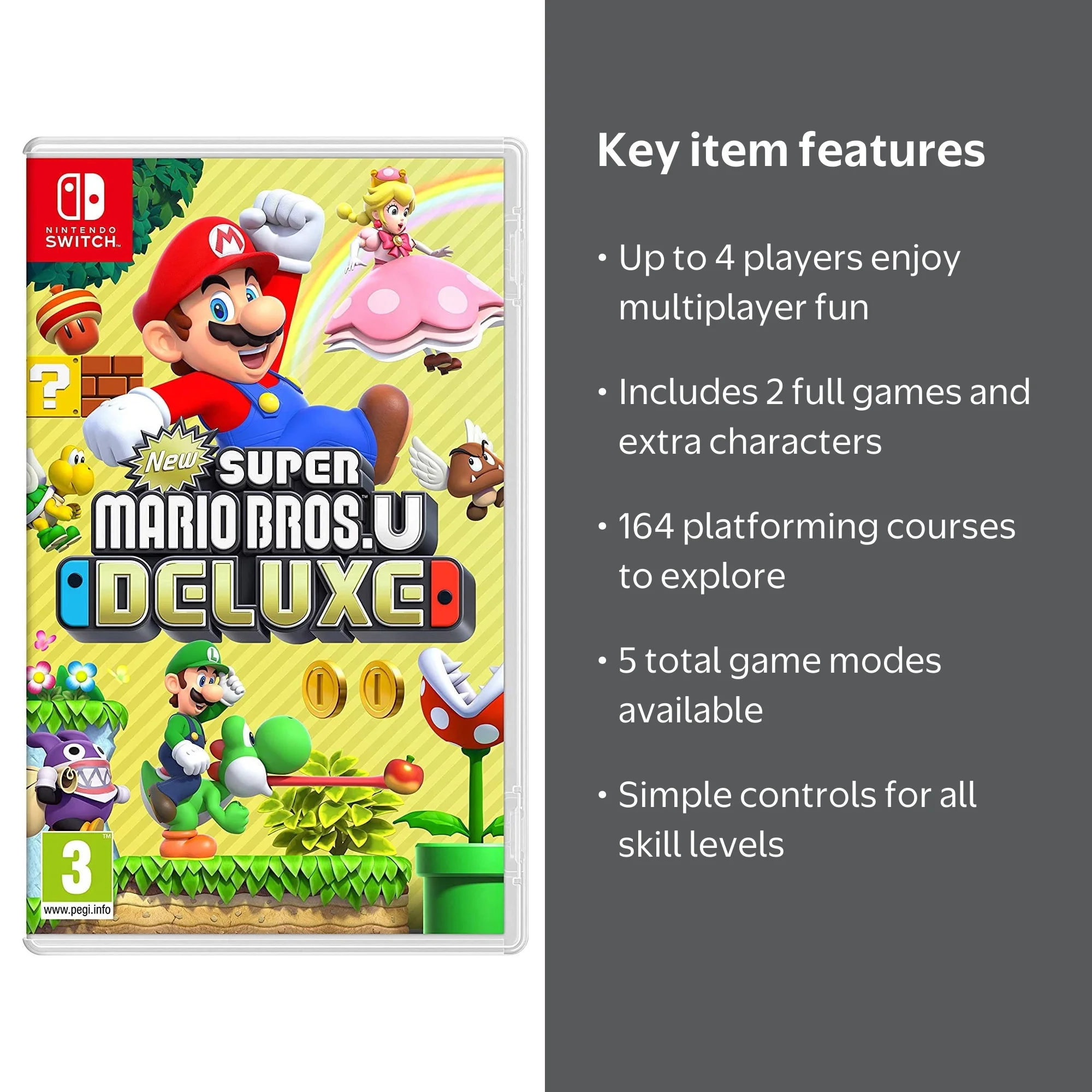 Super Mario Bros. U Deluxe - Sports games for ecommerce - Walmart
