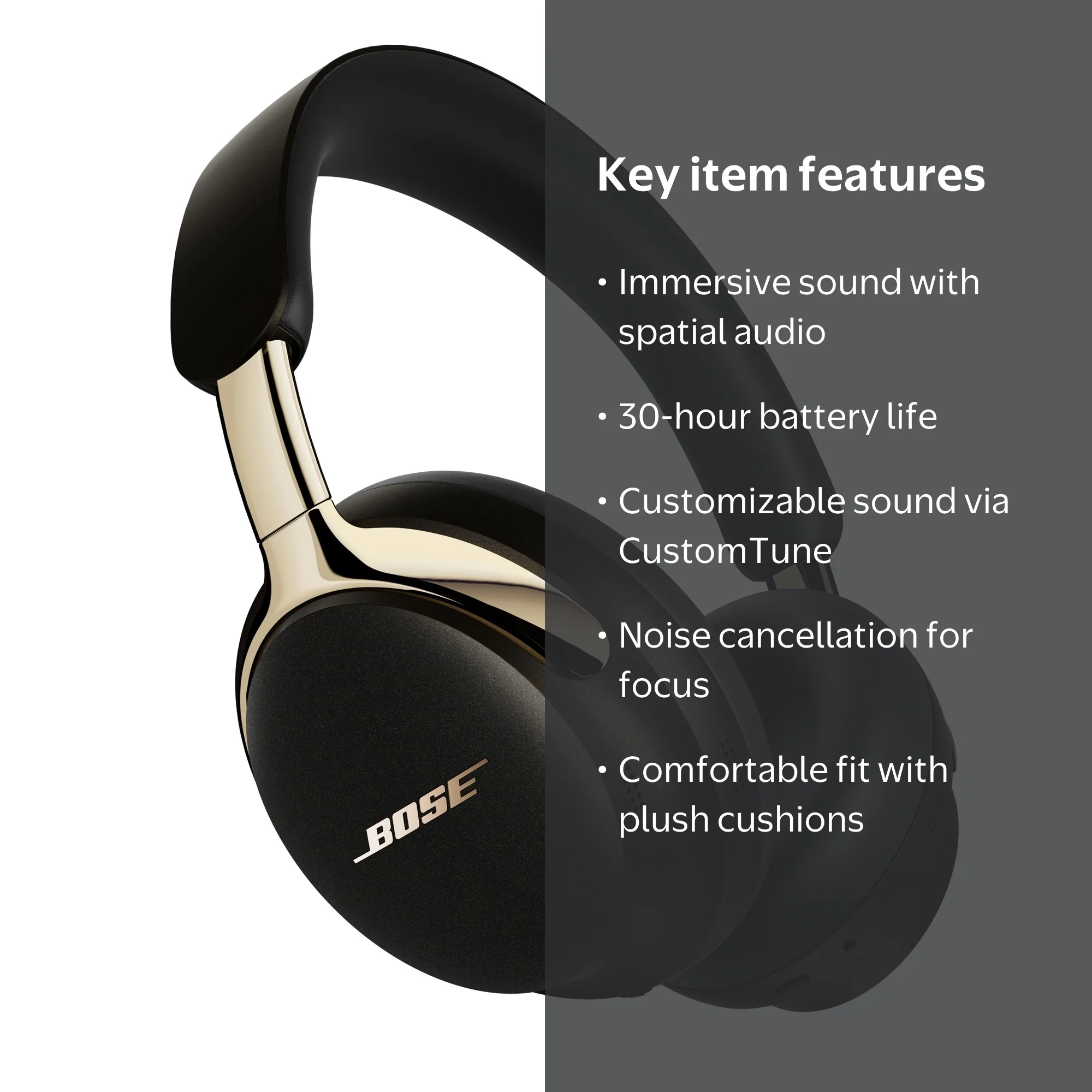 Bose QuietComfort Ultra Headphones II, Bluetooth Noise Cancelling