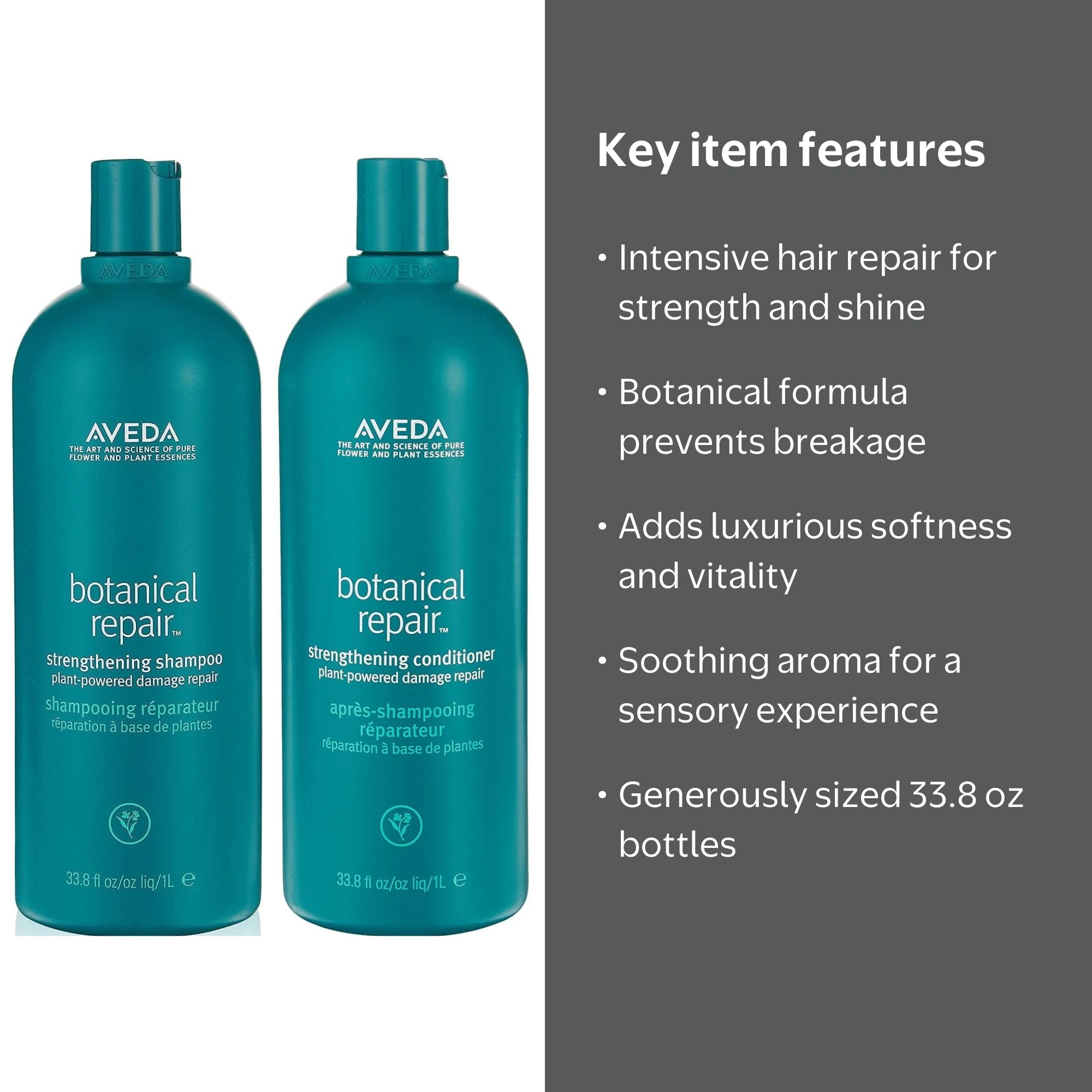 Aveda Botanical Repair Shampoo and Conditioner Set for Damaged