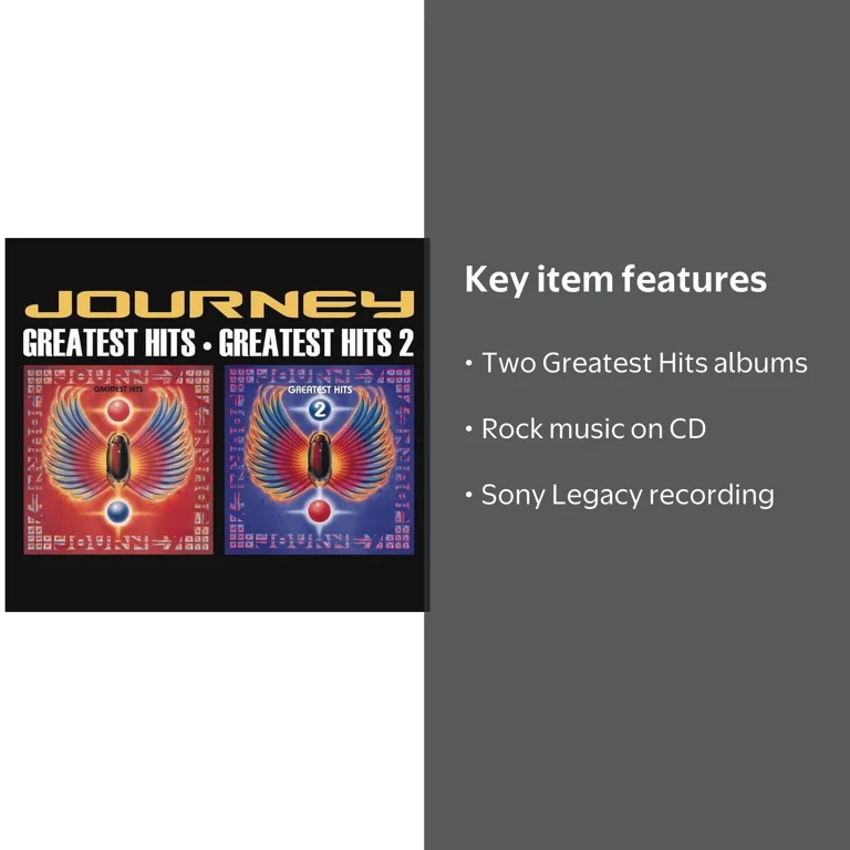 Journey - Classic Original Album, Greatest Hits 1 & 2, Music