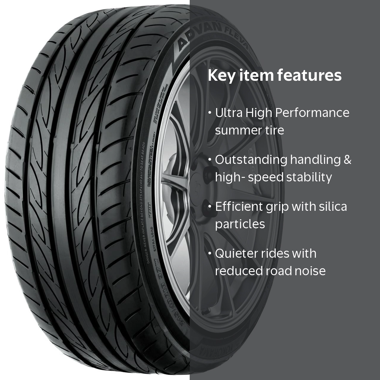 Free Shipping! Yokohama Advan Fleva V701 205/55R15 88V Summer