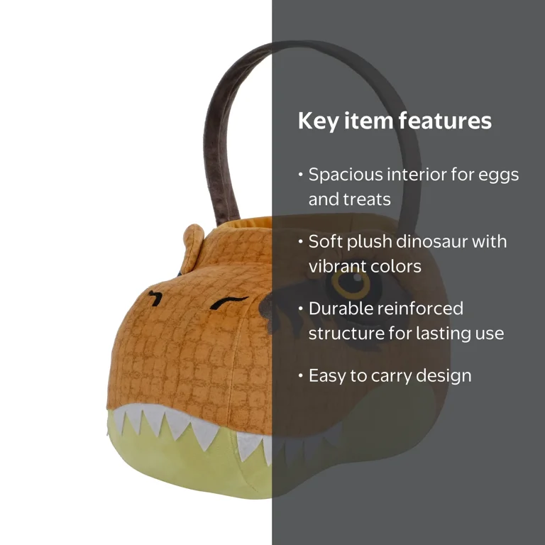 Jurassic World Figural Plush Easter Basket, by Ruz - Walmart.com